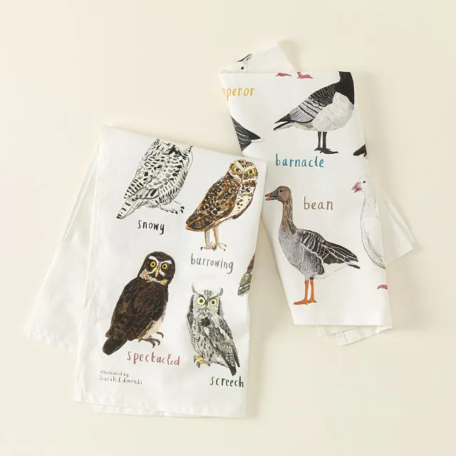 Fowl Language Tea Towel - Hooters & Honkers