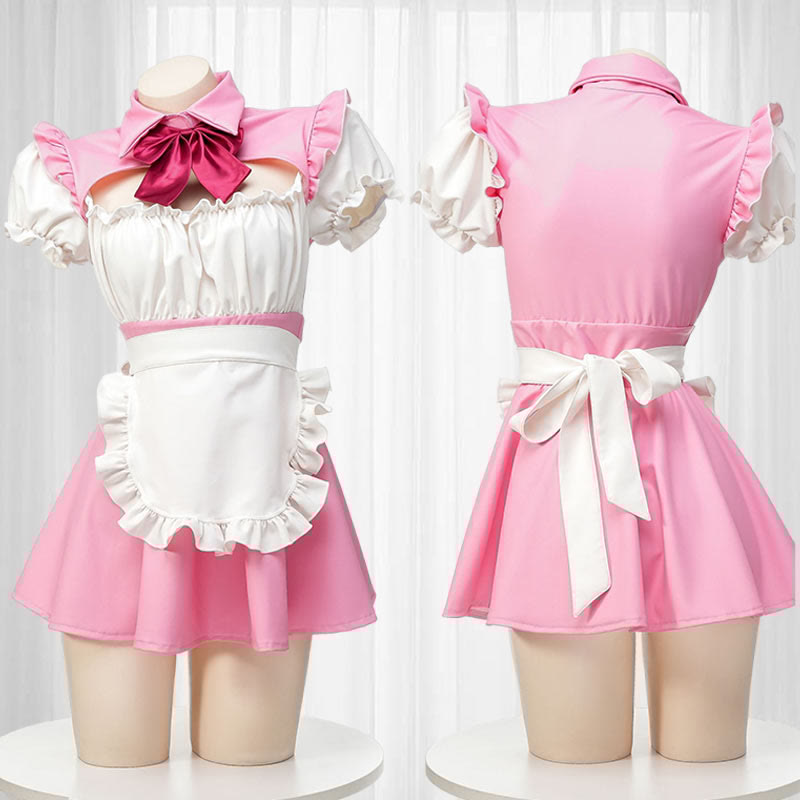 Sexy Maid Uniform Lingerie Dress