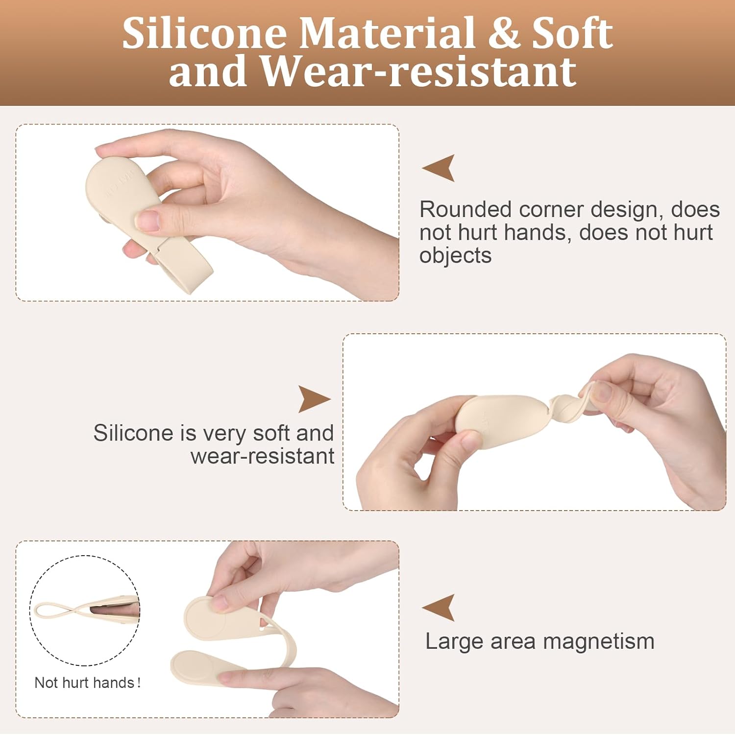 💖Last Day 49% OFF💖Silicone Magnetic Hat Clip