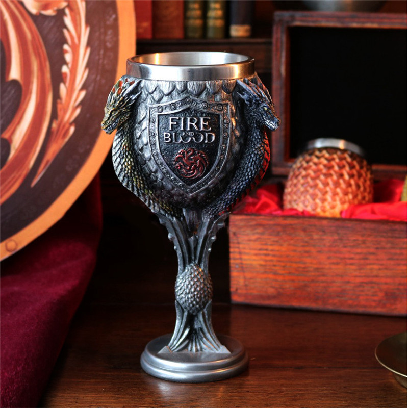 Handcrafted Medieval Goblet — For Fans of Epic Fantasy
