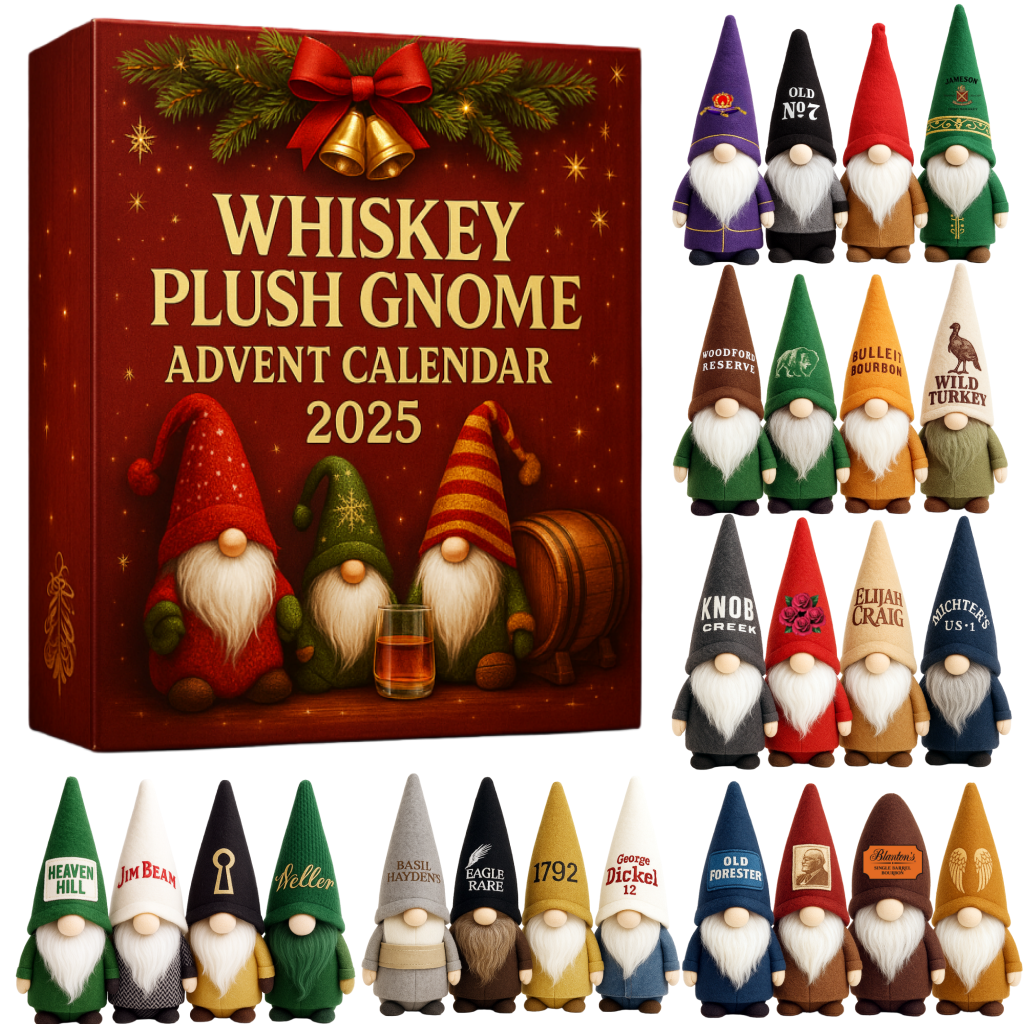 2025 Whiskey Plush Gnome Advent Calendar