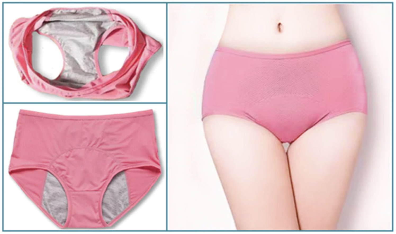 (🔥Summer Hot Sale-50% OFF)3Pcs/Set Menstrual Period Leak Proof Panties-Buy 2 Set Free Shipping