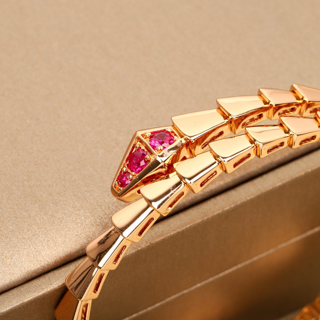 Bulgari Ruby Limited Edition Snake Bracelet