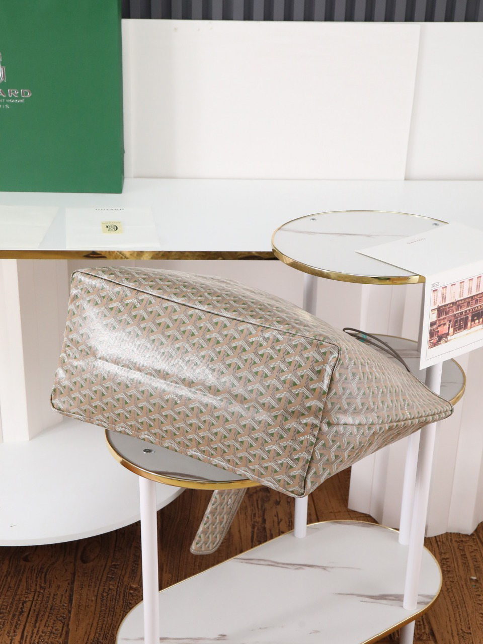 Goyard saint louis large shopping bag 020146