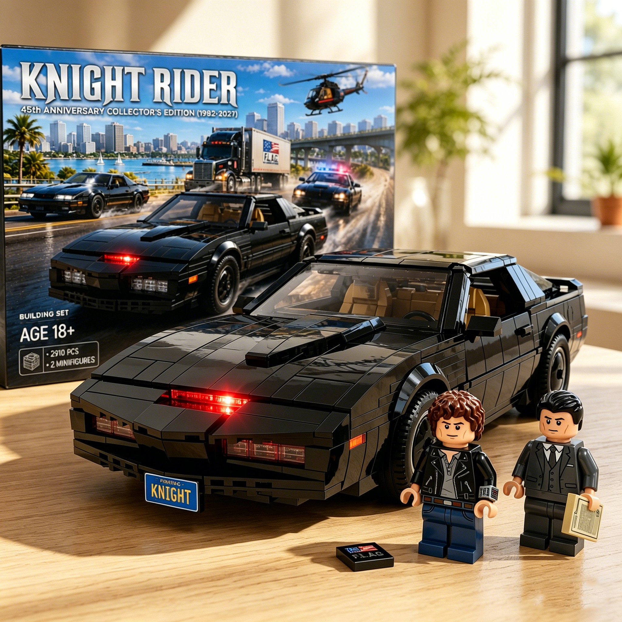 Knight Rider 45th Anniversary Collector’s Edition Building Set