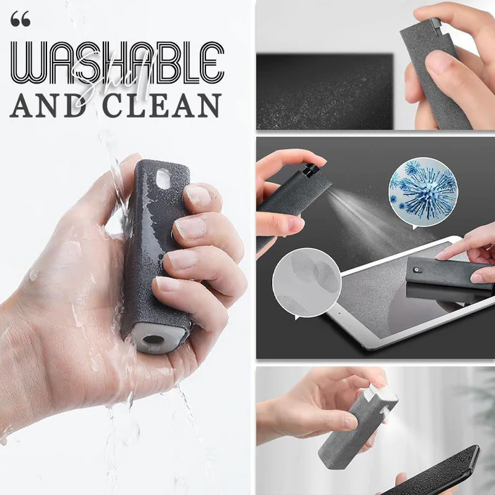 (🌲Early Christmas Sale- SAVE 48% OFF)3 In 1 Screen Cleaner Spray(buy 3 get 2 free now)