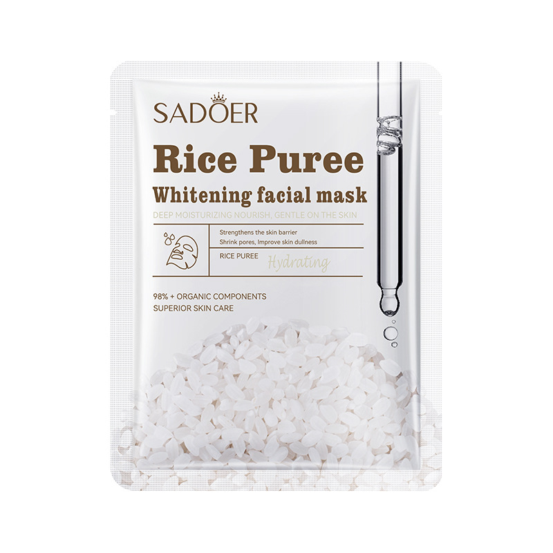 Peach plant fruit moisturizing mask replenishes water and moisturizes the skin