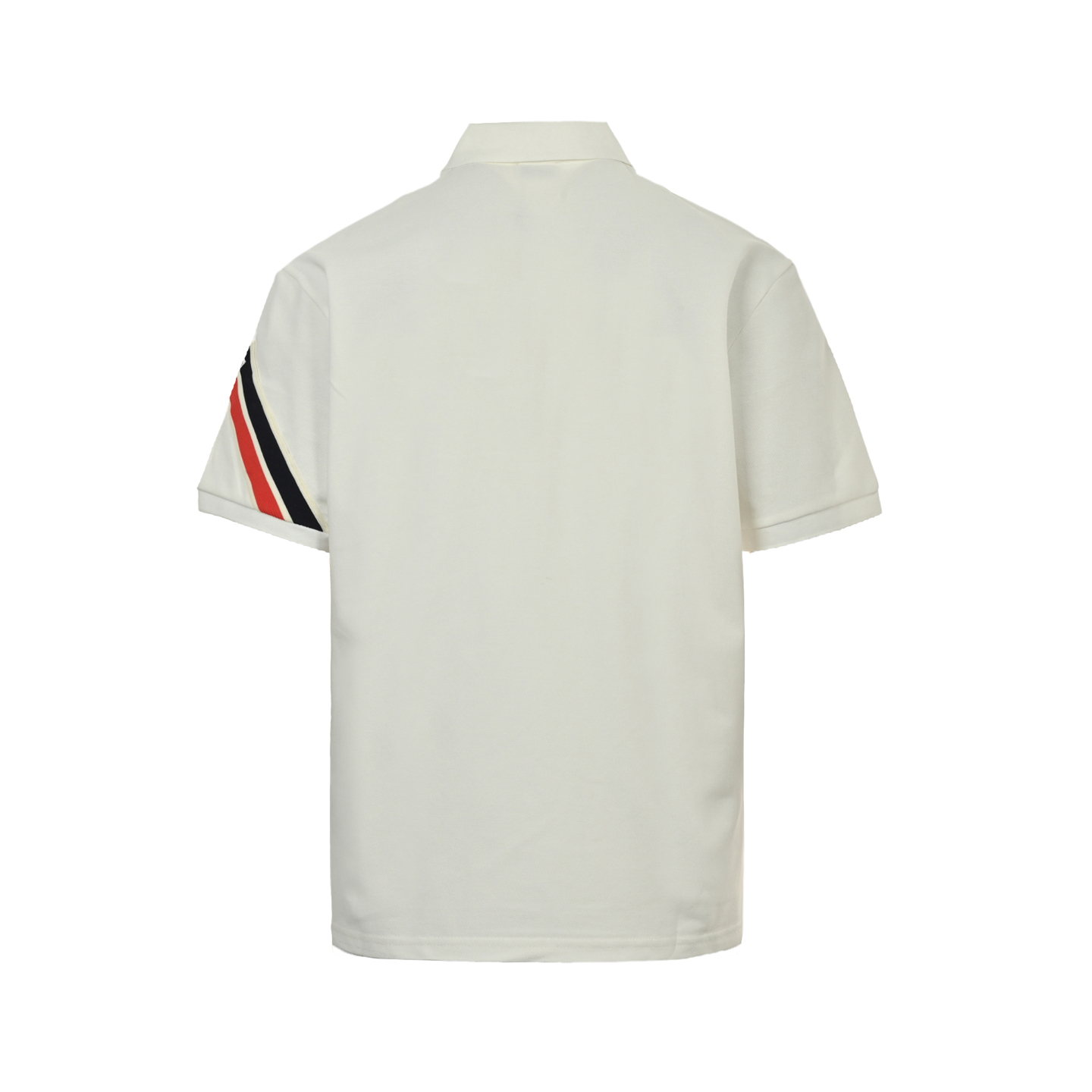 Moncler 25ss arm webbing patchwork badge Polo short sleeve