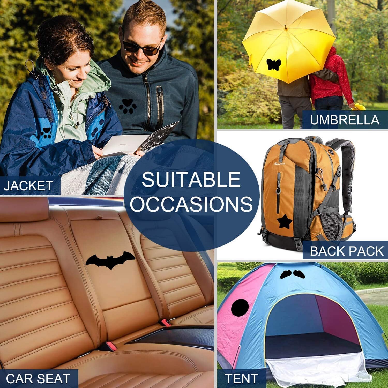 (🌲Early Christmas Sale- SAVE 49% OFF)Down Jacket Repair Patch Self-Adhesive Fabric(2PCS/Pattern*1+Free cutting*1)-⏰BUY 5 GET 5% OFF NOW!