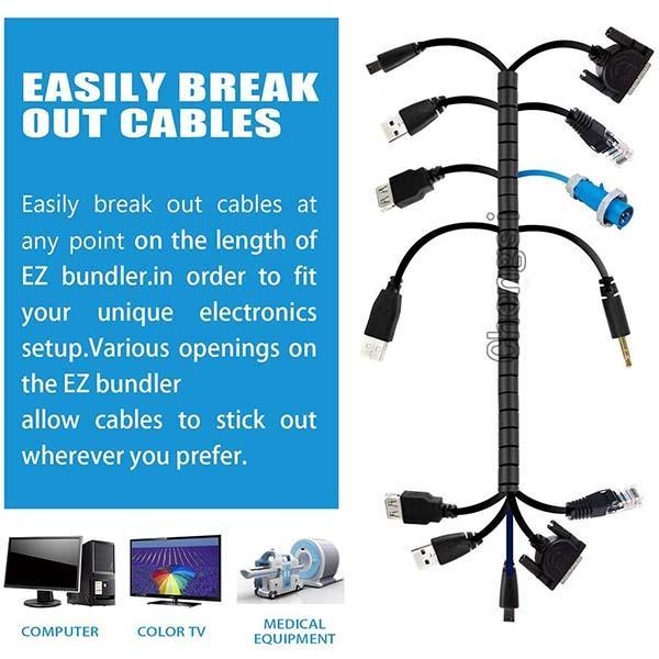🔥Early Christmas Hot Sale 48% OFF -Wire Data Cable Finishing Sleeve(Buy 2 Get 1 Free Now! )