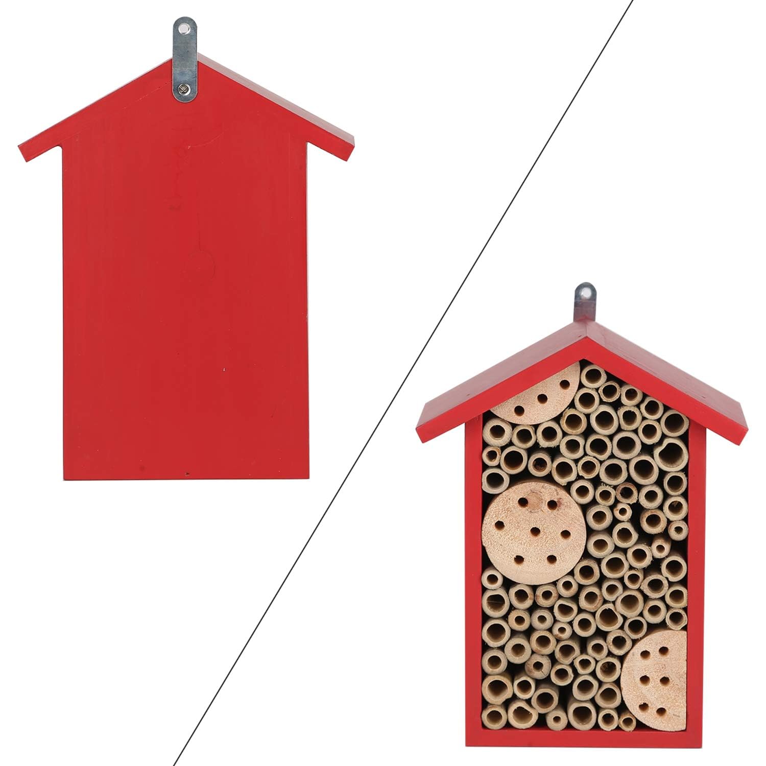 🔥ON SALE - 45% OFF🔥Natural Handmade Wooden Bee Hotel