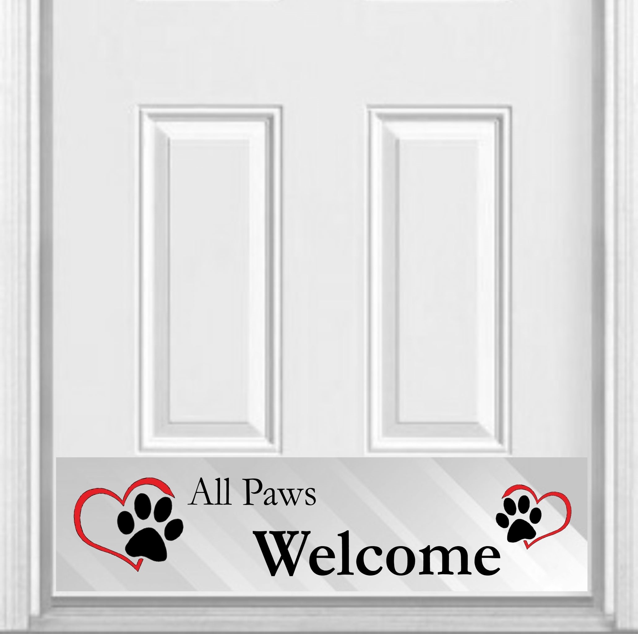 🎅2024 Christmas Promos🔥Deck the Door Decor | Rubber Magnetic Kick Plates | 8