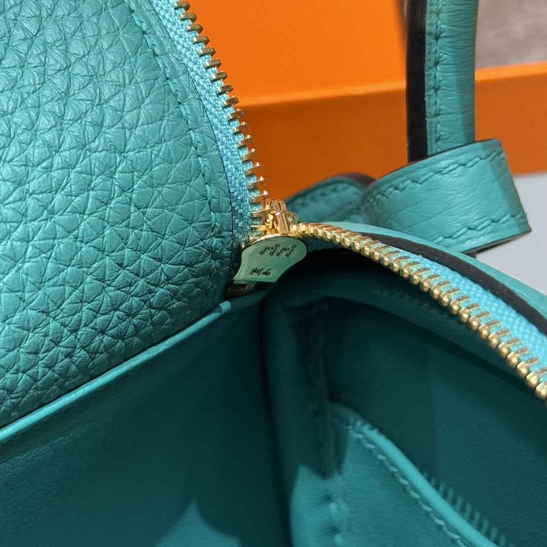 Hermès Lindy U1Vert verone handbag (handmade to order)