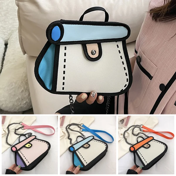 🔥Last Day Promotion-50% OFF🔥2D Cartoon Handbag