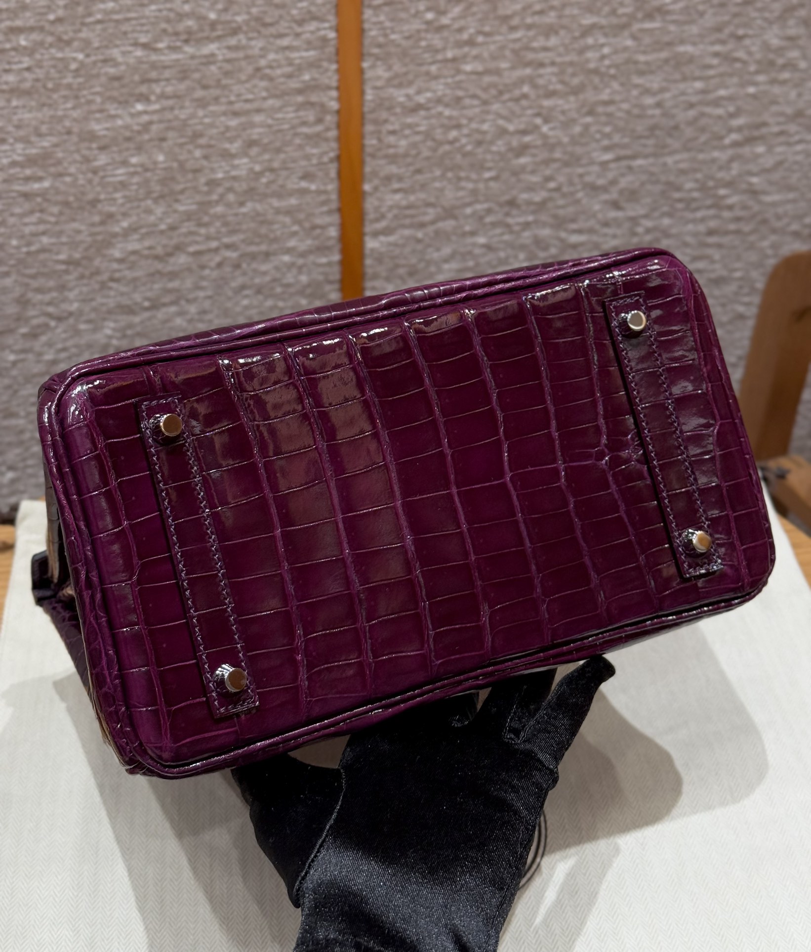 Hermes Birkin N5Cassis (Handmade to order)