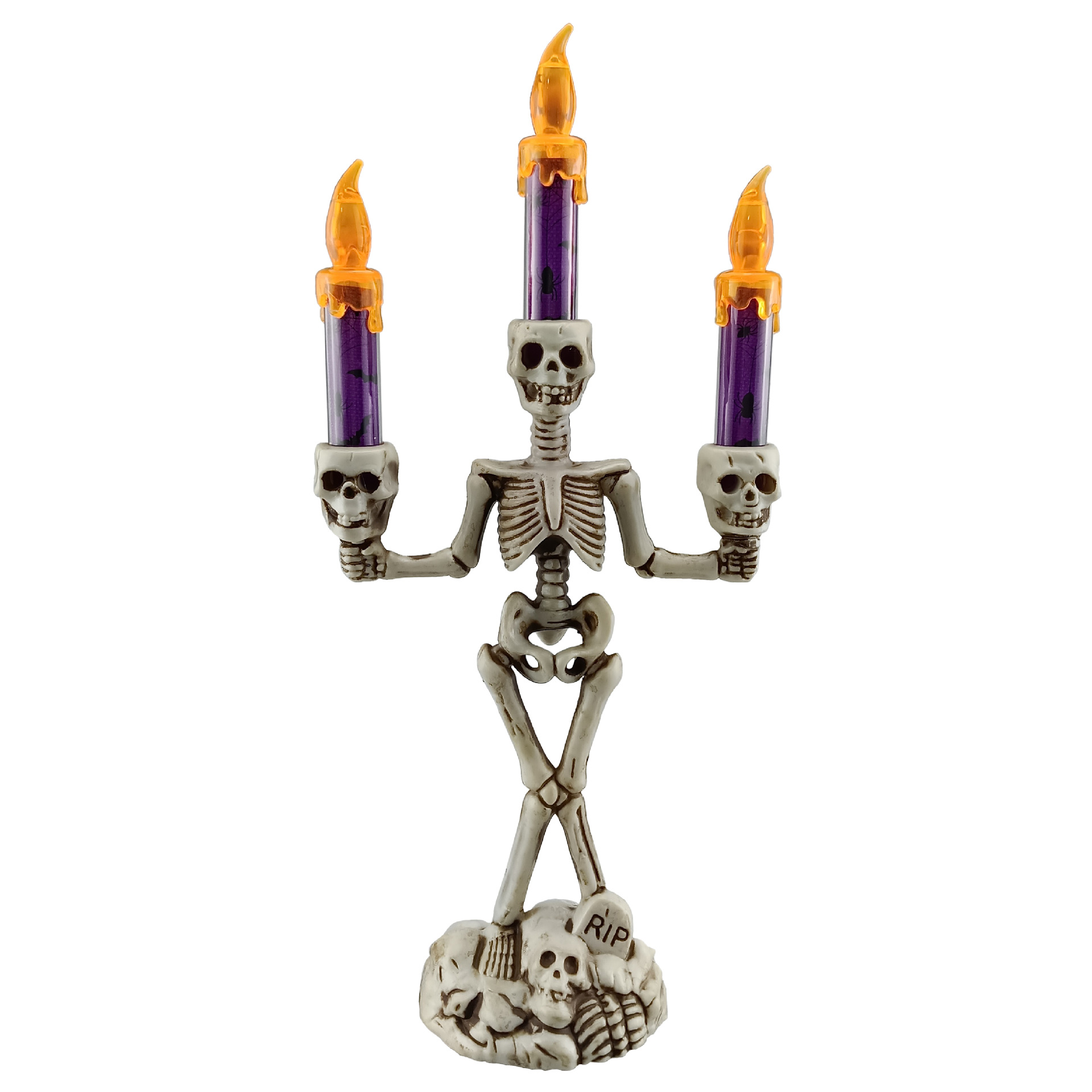 🎃Early Halloween Sale👻Skull Halloween Candelabra Decorations