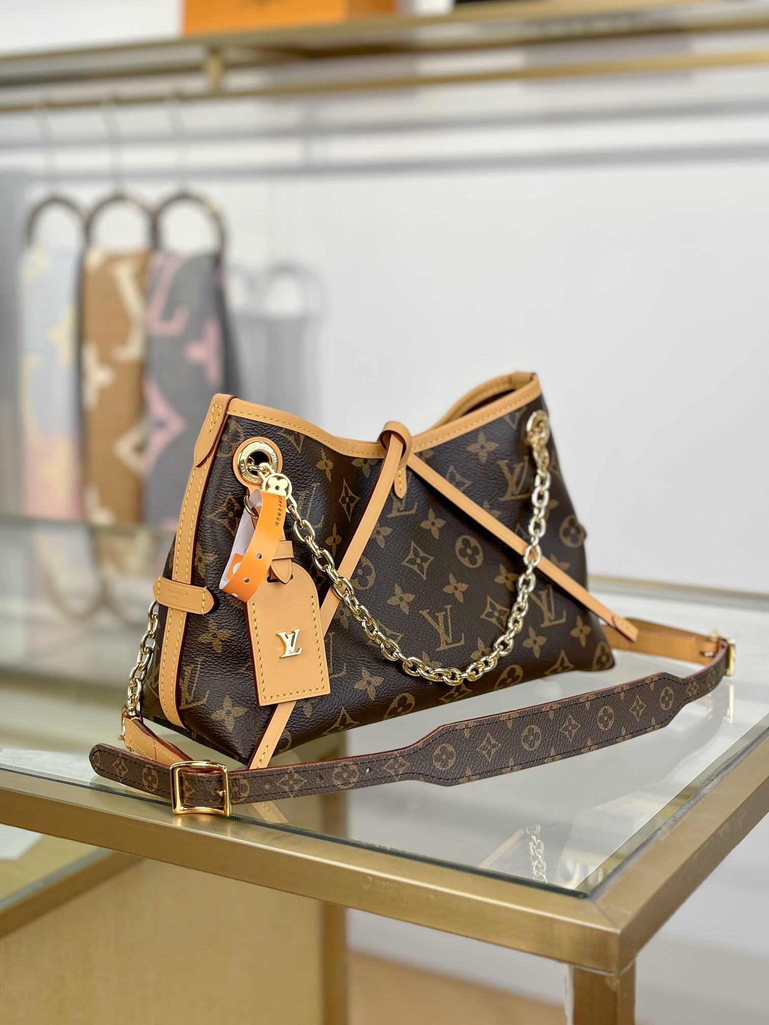 Louis Vuitton CARRYALL BB Handbag M13014