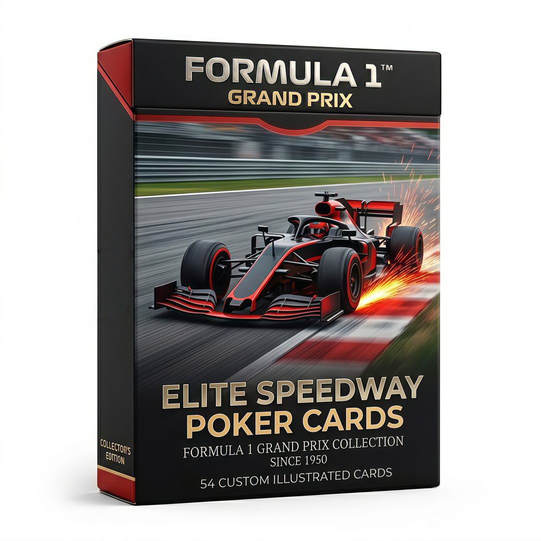 Formula 1 Playing Cards