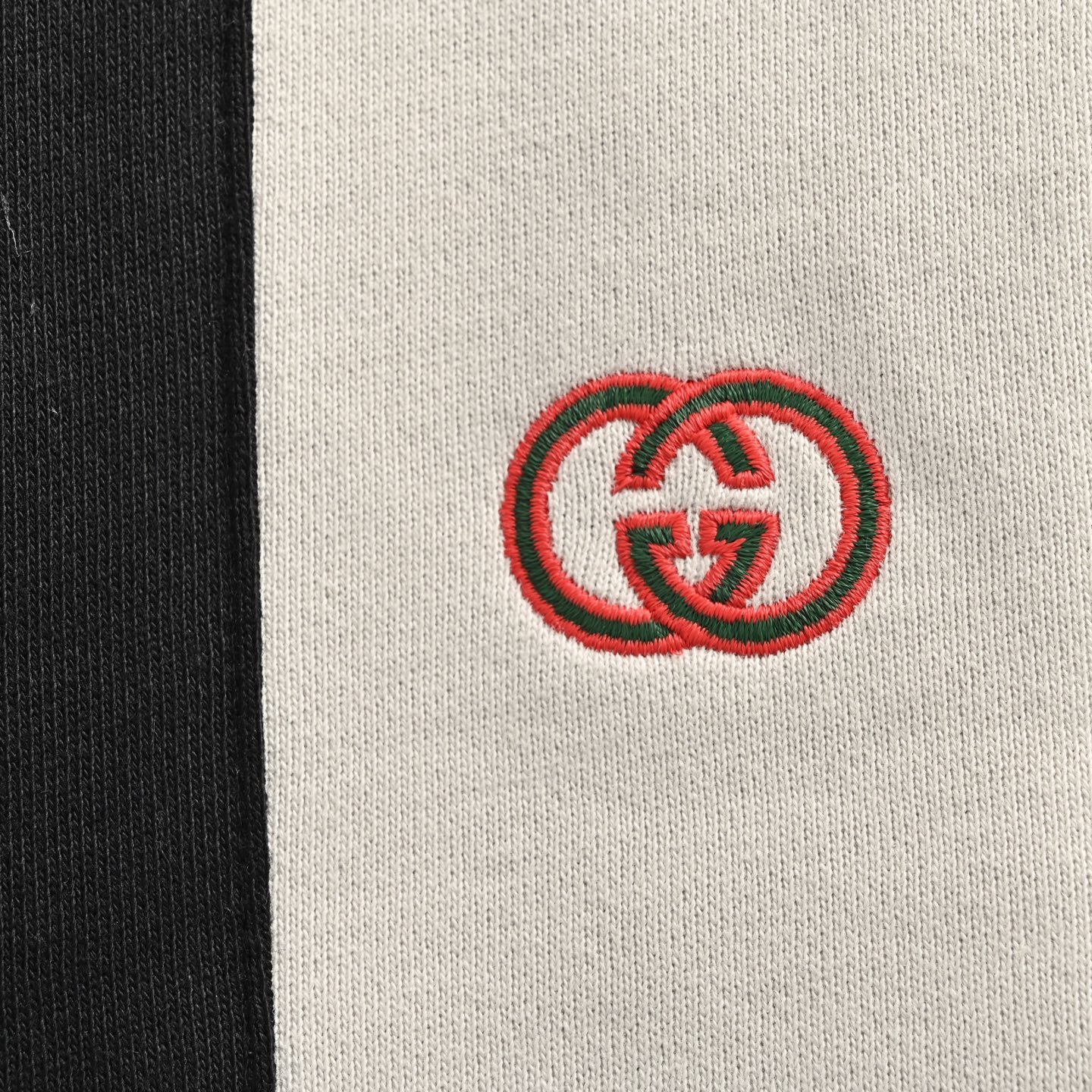 Gucci 25ss patchwork GG embroidered lettering shorts