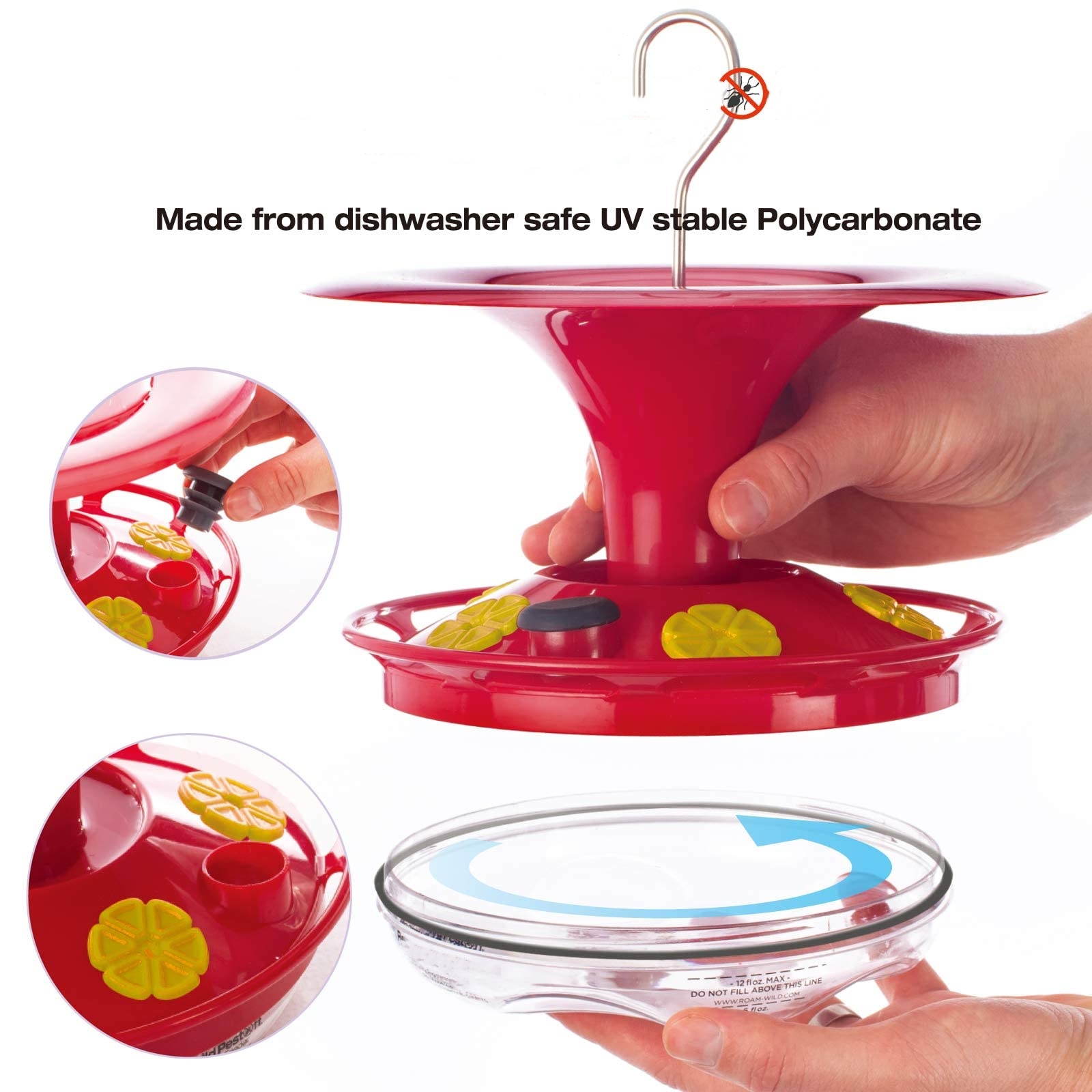 🔥HOT SALE 50% OFF🔥Hanging New Outdoor Hummingbird Feeder🐦