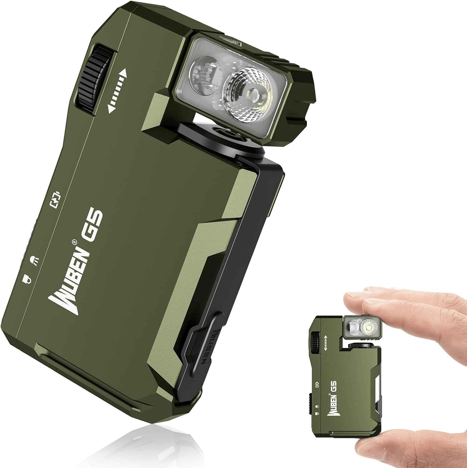 🔥WUBEN G5 Premium Pocket-Sized Mini RGB Flashlight