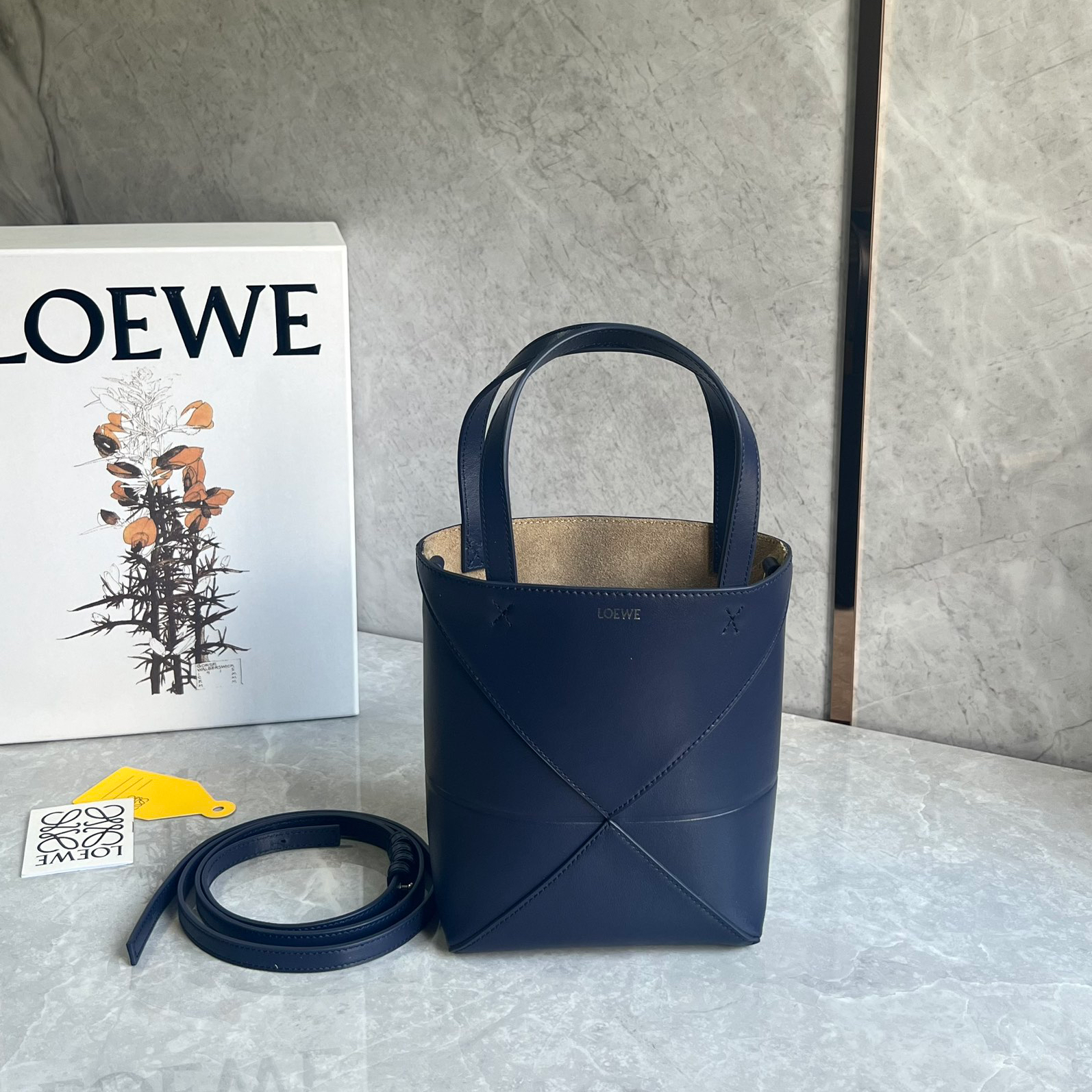 Loewe zzle fold series foldable tote bag 0693