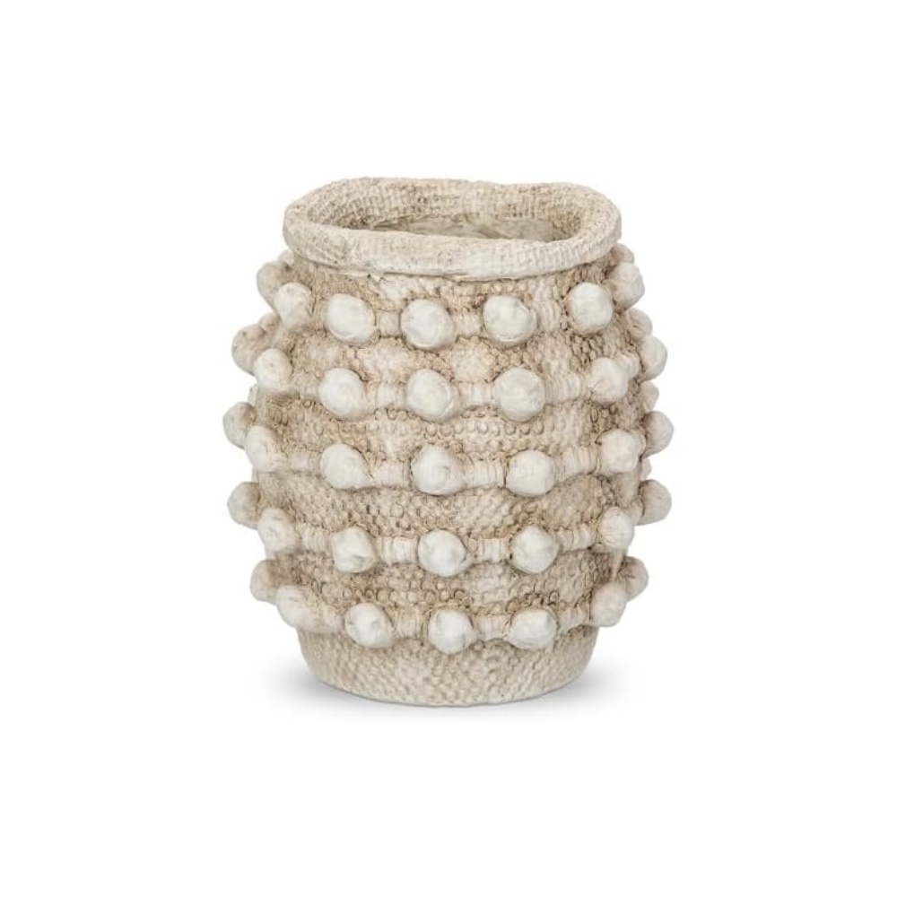 💖Last Day 49% OFF💖Rustic Farmhouse Small Textured Knotted Vase