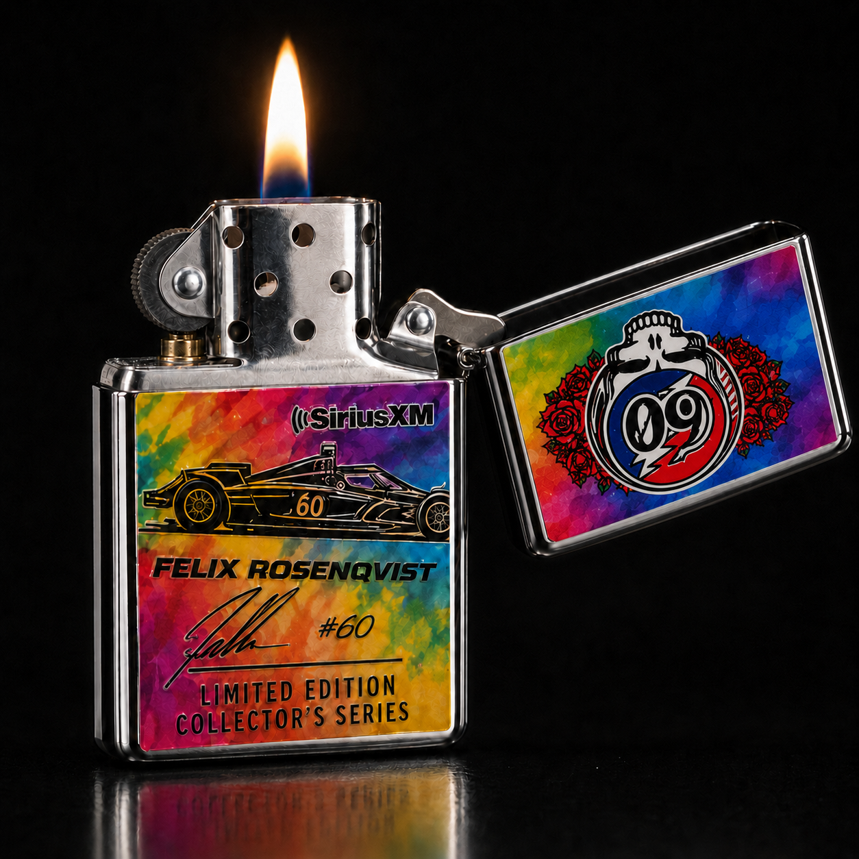 🌈 Died with Gratitude 60th Anniversary No. 60 Collector Lighter