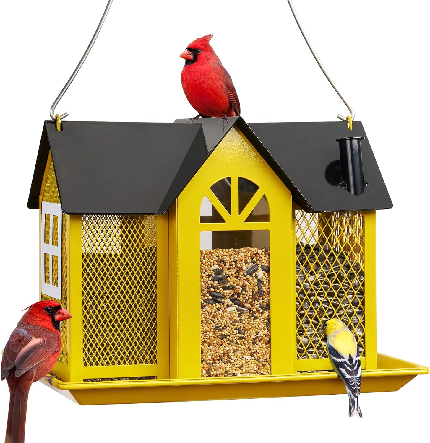 💖2024 Bird Feeder House for Outside Metal Mesh Wild Bird Feeder--Free Shipping Today!