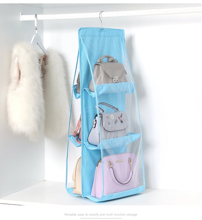 🔥Hot Sale 49% OFF🔥Double-Sided Six-Layer Hanging Storage Bag