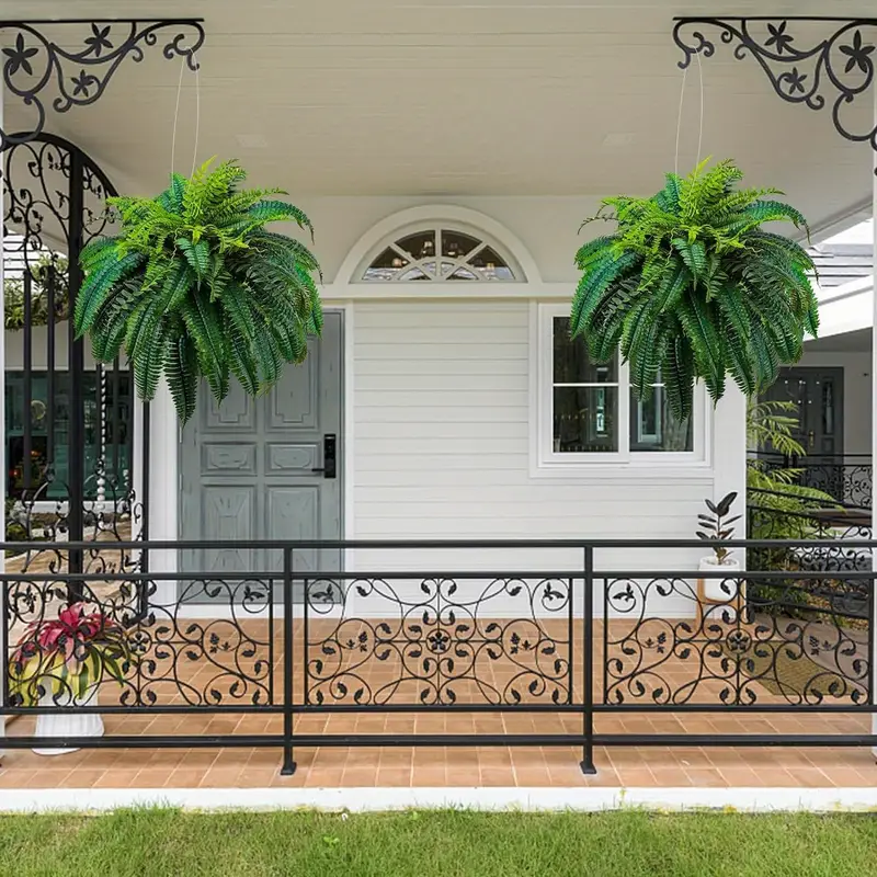 ✨This Week's Special Price $19.99💥UV Resistant Lifelike Artificial Boston Fern