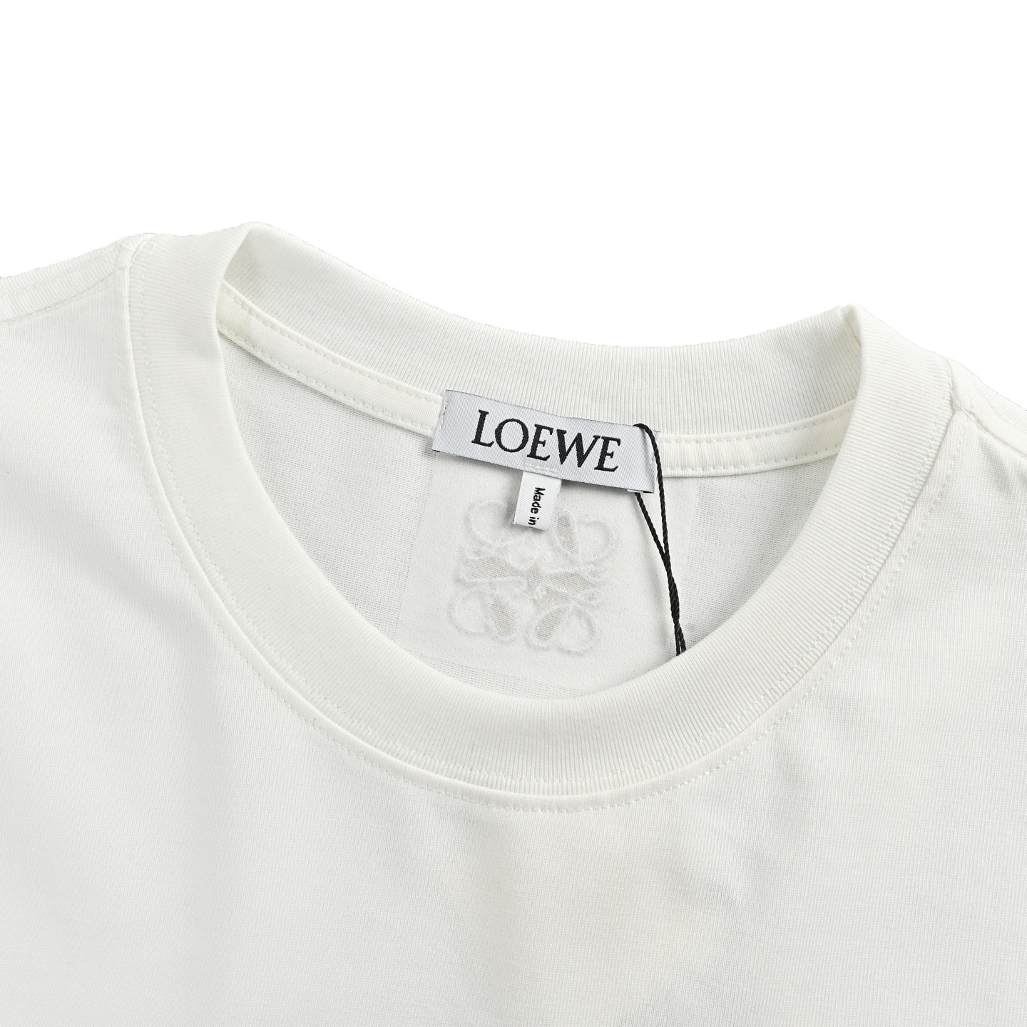 Loewe 25ss embroidered short sleeve