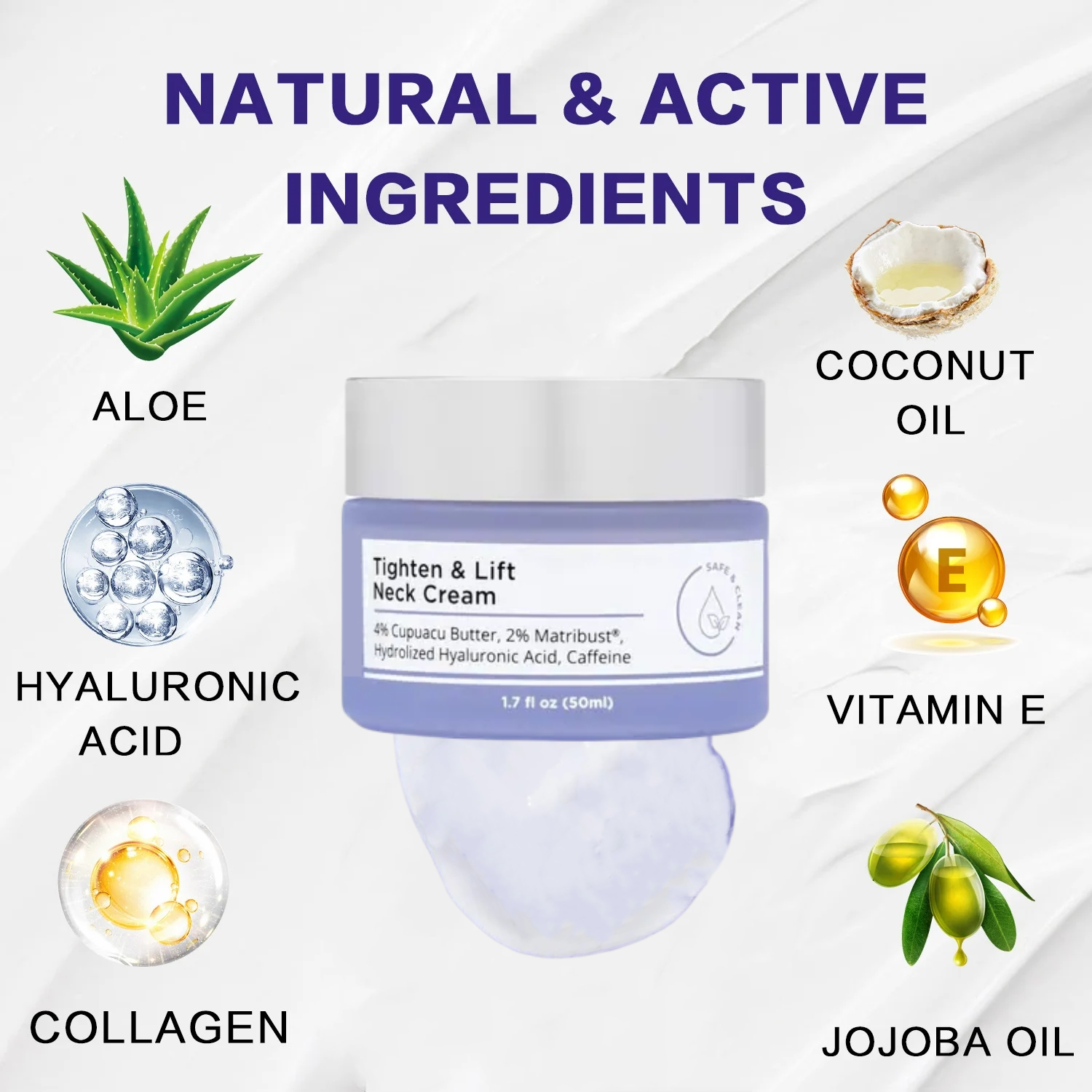👍Last Day Promotion 50% OFF💥Tighten & Lift Firming Neck Cream for Crepey Skin