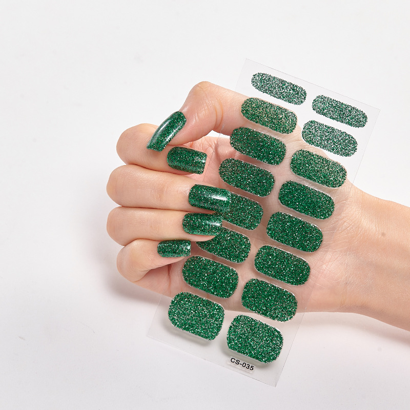 Glitter Nail Self Decals(SET OF 2 PCS)
