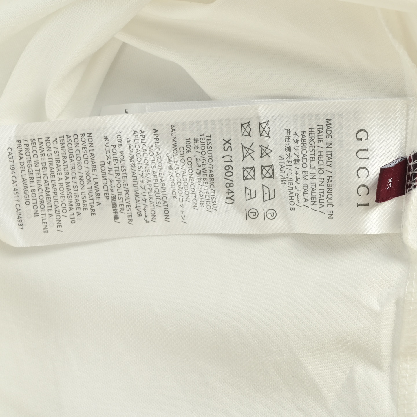 Gucci 25ss striped double G print short sleeve