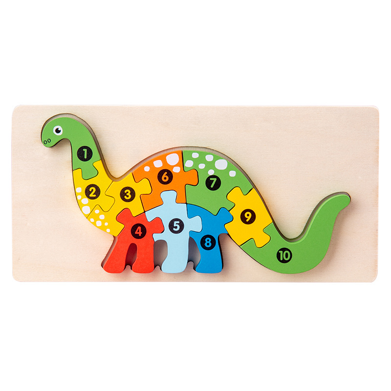 (🔥NEW YEAR HOT SALES 50% OFF)Three-dimensional wooden puzzle for children-BUY 2 GET 10% OFF