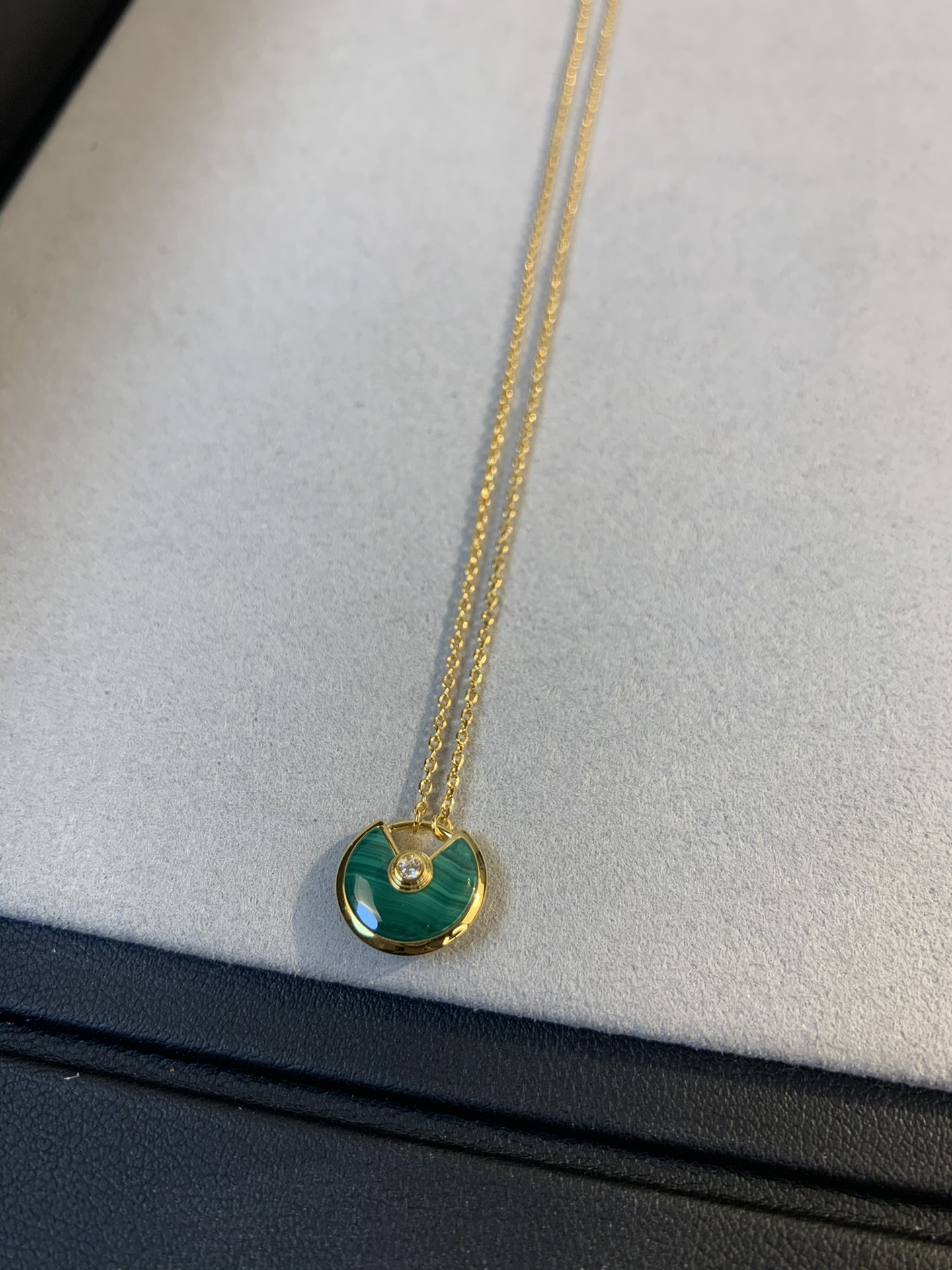Cartier Malachite Necklace
