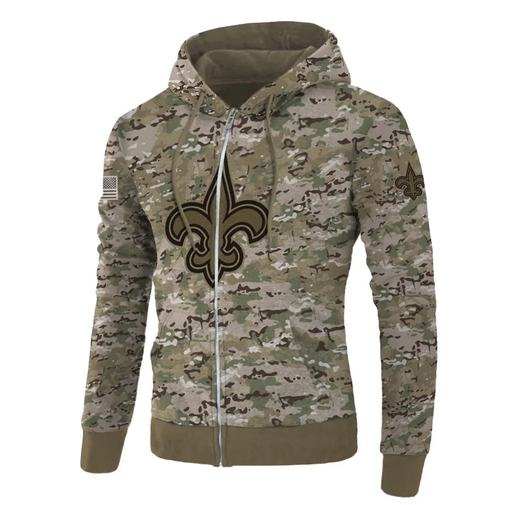 NEW ORLEANS SAINTS 3D HOODIE NNOS004