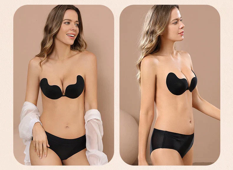 (🔥Last Day Promotion-SAVE 50% OFF)Strapless Reusable Sticky Invisible Push-Up Bra-BUY 2 GET 10% OFF & FREE SHIPPING