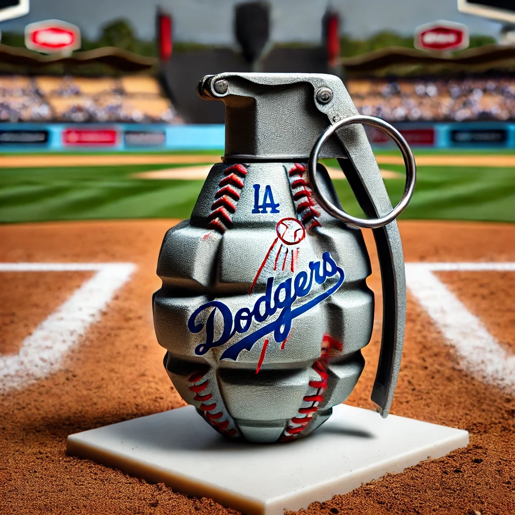 Baseball Team Hand Grenade