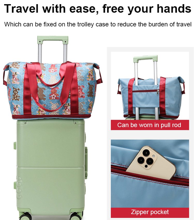 🔥Last Day 50% OFF - Foldable Large Capacity Dry-wet Separation Travel Sports Bag🔥Buy 2 items and save 10% off & Free Shipping