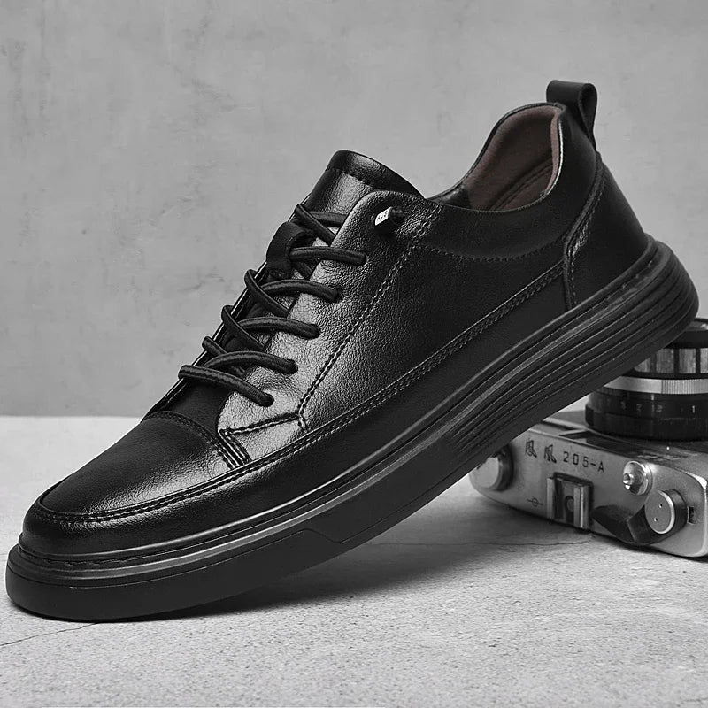 Giovanni Crespi Genuine Leather Sneakers