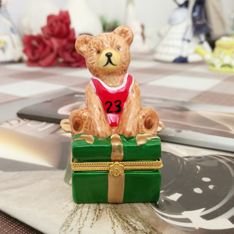 🎄Early Christmas Sale 49% OFF🎄Christmas Hand Painted Ceramic Jewelry Box