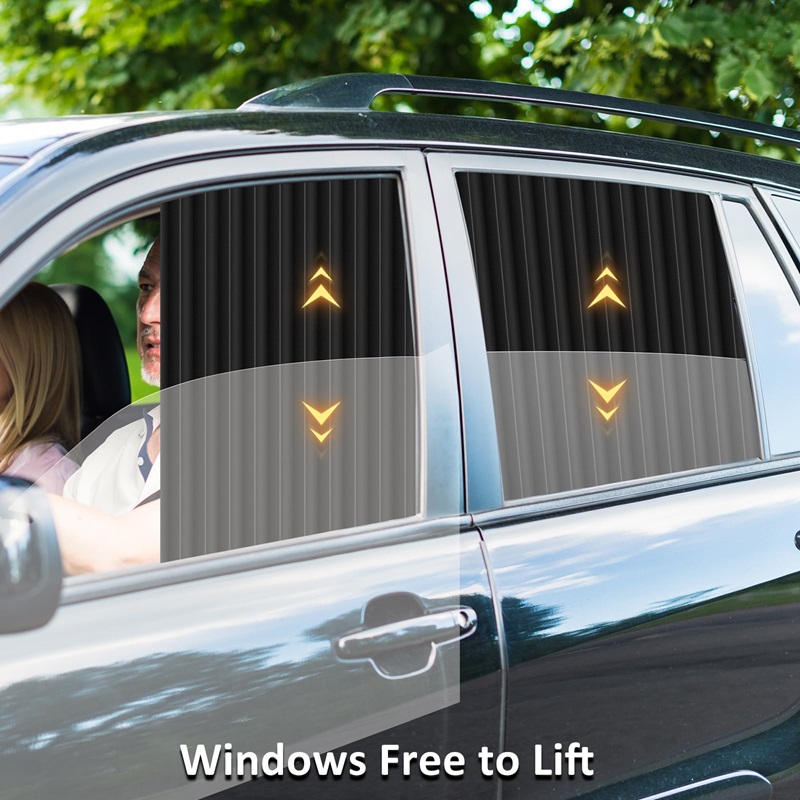 Last Day Promotions 60% OFF🔥[Summer Essentials] Magnetic Universal Car Side Window Curtains