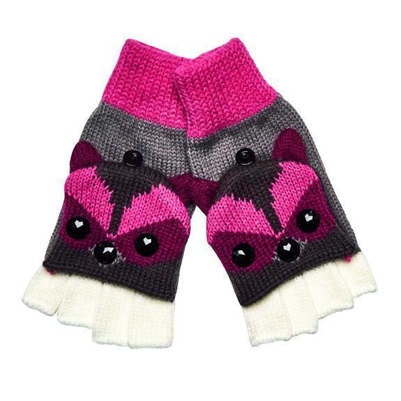 knit owl glove (KNG3570)