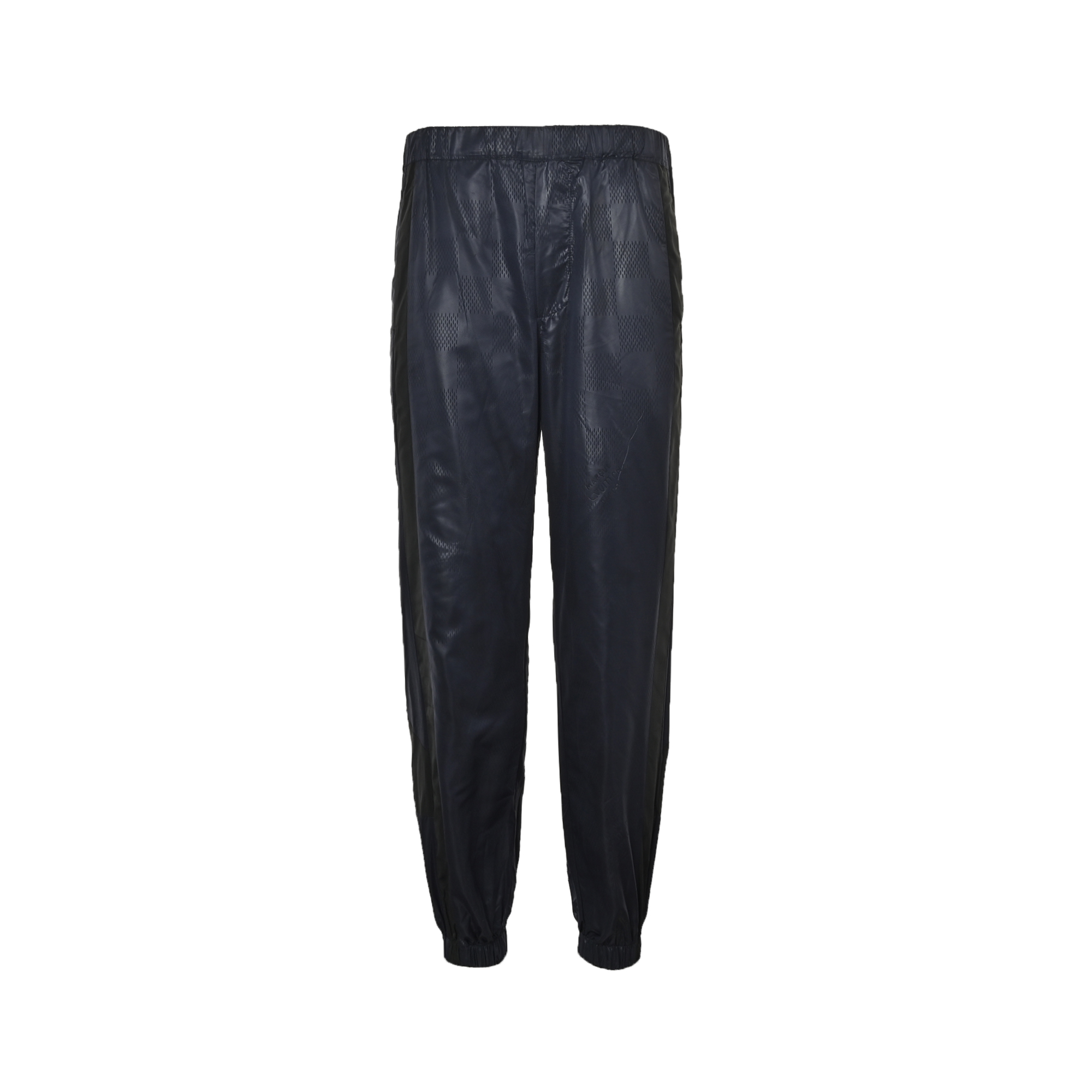 Louis Vuitton patchwork nylon jacquard suit sports trousers