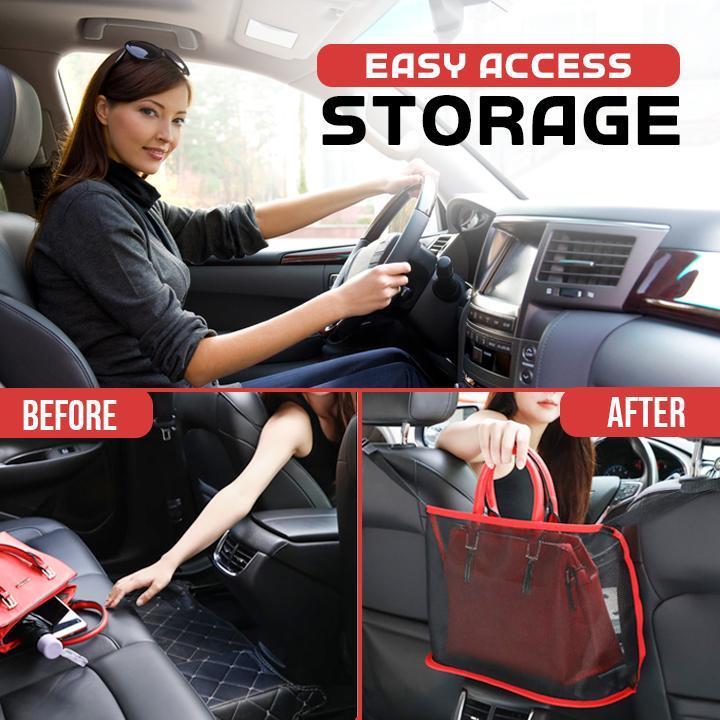 [Last day flash sale💥45% OFF] Car Net Pocket Handbag Holder