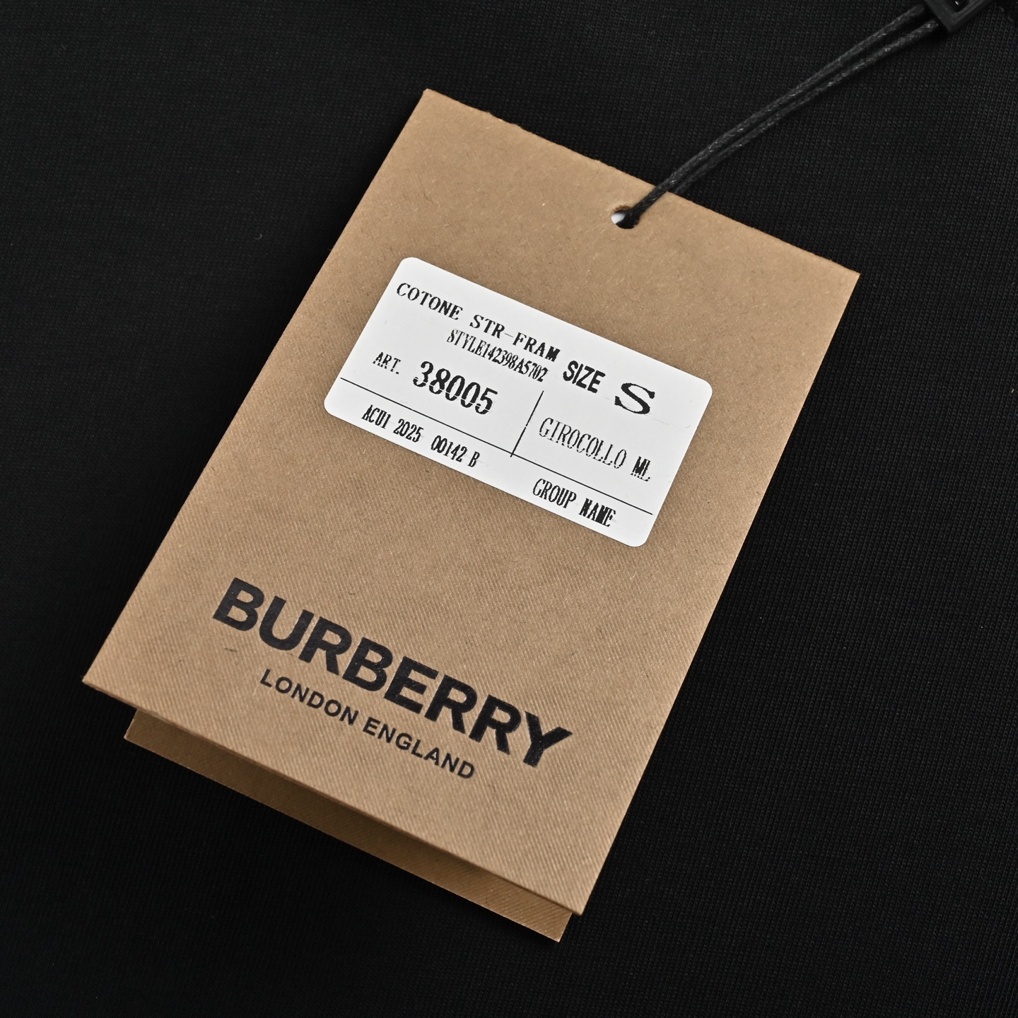 Burberry Back Horse Digital Printing Short Sleeve