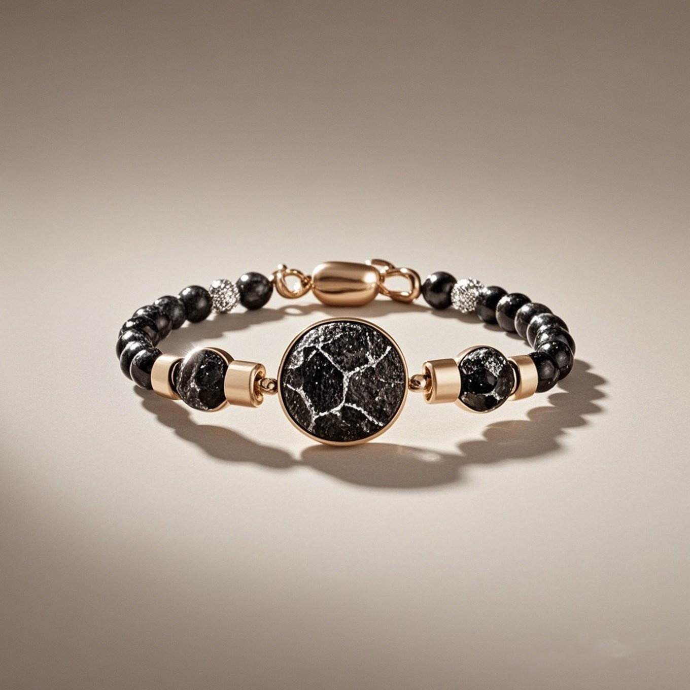 🌠 Eternal Guardian Meteorite Bracelet 🌌