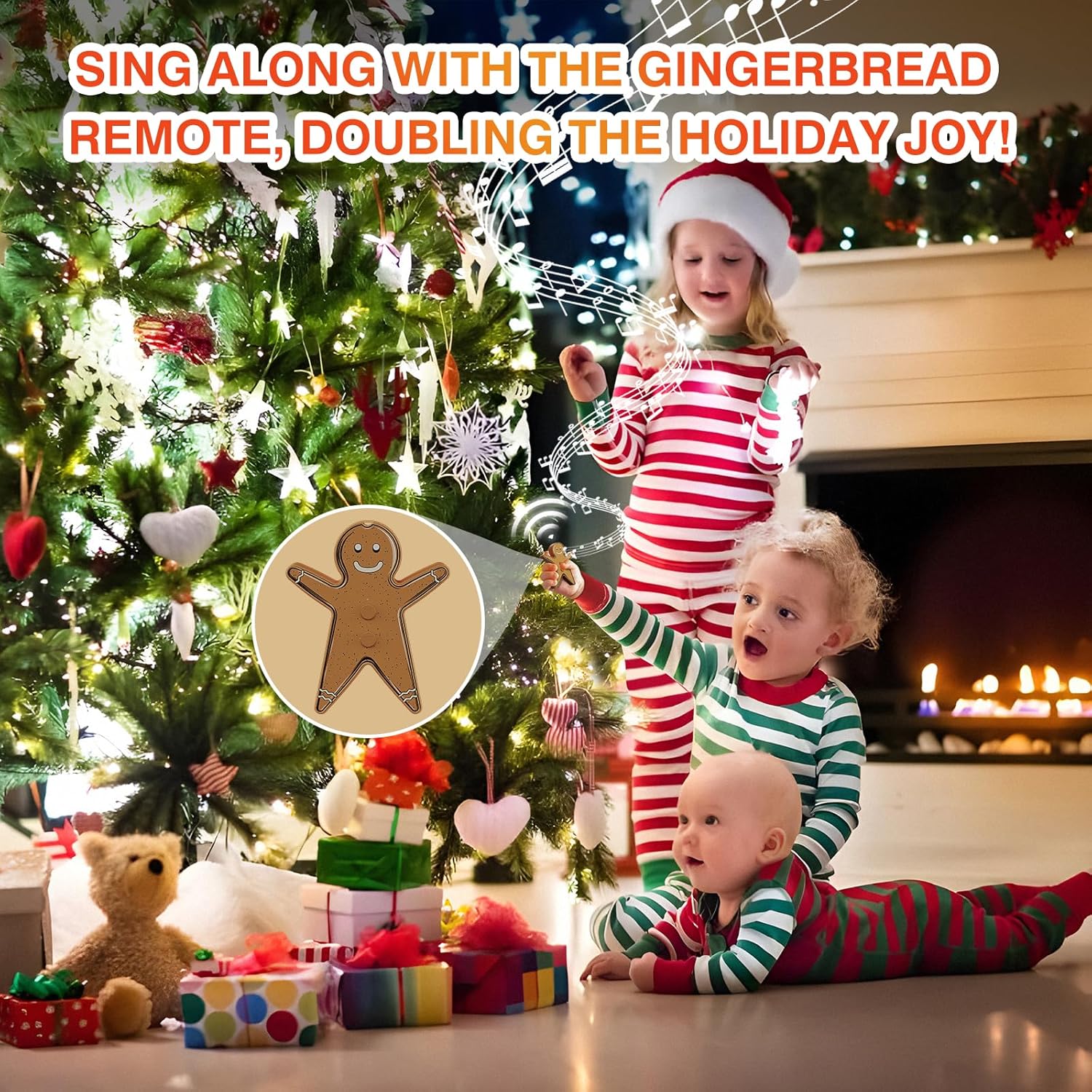 Gingerbread Man Wireless Remote Switch